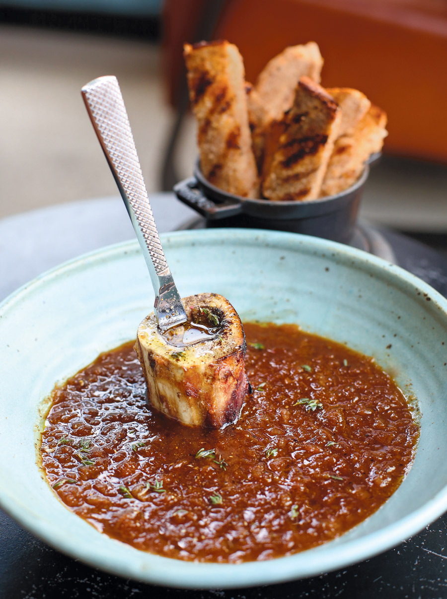 Bone Marrow French Onion Soup