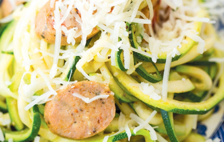 Zoodles And Chicken Sausage Edible Oklahoma City